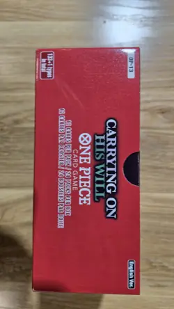 One Piece Carrying On His Will OP13 Booster Box NO SEAL (Not Tampered) - Image 3
