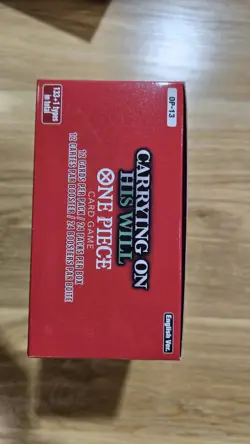 One Piece Carrying On His Will OP13 Booster Box NO SEAL (Not Tampered) - Image 4