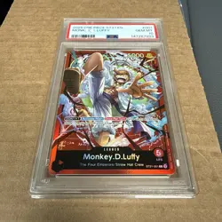 2025 One Piece ST21-001 Monkey D Luffy PSA 10 - Image 2