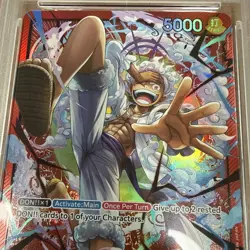 2025 One Piece ST21-001 Monkey D Luffy PSA 10 - Image 3