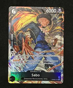 One Piece: PRB The Best Vol.2 - Sabo #PRB02-014 Alternate Art - Image 1