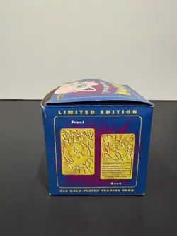 Pokemon Jigglypuff 23K Gold Plated Trading Card Limited Edition w/ Box & COA - Image 4