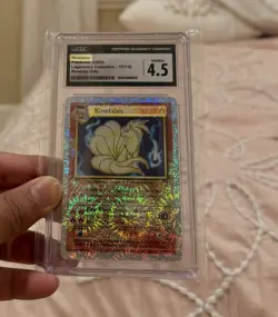 Pokemon 2002 Legendary Collection Ninetales Reverse Holo Card 17/110 - Image 2