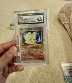 Pokemon 2002 Legendary Collection Ninetales Reverse Holo Card 17/110 - Image 3