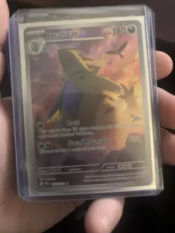 Pokemon TCG Tyranitar Scarlet & Violet Paldea Evolved Card 222/193 - Image 1