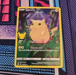 Pikachu 005/025 Celebrations 25th Anniversary Holo Rare Pokemon Card - Image 1