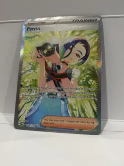 Pokemon TCG Twilight Masquerade Perrin 220/167 Special Illustration Rare Card - Image 2
