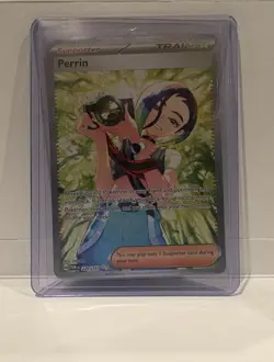 Pokemon TCG Twilight Masquerade Perrin 220/167 Special Illustration Rare Card - Image 4