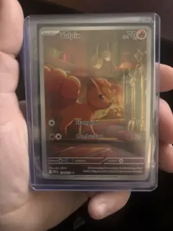 Pokemon TCG Vulpix Mega Evolution Card #138/132 Near Mint Condition - Image 1