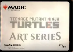 Island Art Card (/54) S Art Series: Teenage Mutant Ninja Turtles 37 NM - Image 2
