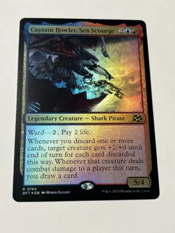 Captain Howler, Sea Scourge Aetherdrift Foil - Image 1