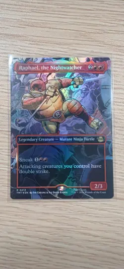 Raphael, the Nightwatcher | Foil | Borderless | MTG | TMT | NM | English EN - Image 1