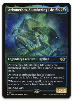 Arixmethes, Slumbering Isle #32 (NM) March of the Machine MUL Magic MTG - Image 1