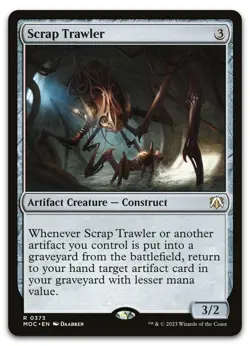 Scrap Trawler #373 (NM) March of the Machine MOC Magic MTG - Image 1