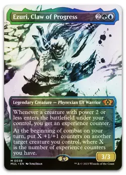 Ezuri, Claw of Progress #38 (Foil) (NM) March of the Machine MUL Magic MTG - Image 1