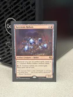 Ravenous Robots - Teenage Mutant Ninja Turtes - MtG- NM - Image 1