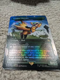 Paradise Chocobo - Birds of Paradise (Borderless) Foil, P0483, Final Fantasy, NM - Image 2