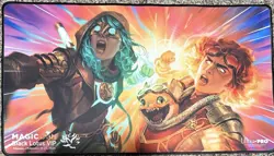 Magic MTG MagicCon Chicago Black Lotus VIP Playmat Chandra Loot Full Throttle - Image 1
