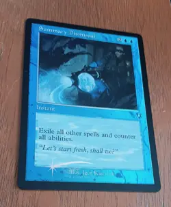MTG Summary Dismissal Retro Foil - Innistrad Remastered INR - 0368 U - Image 1