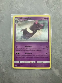 Mismagius SM222 Black Star Promo COSMOS Holo Pokemon Card NM 2019 * - Image 1