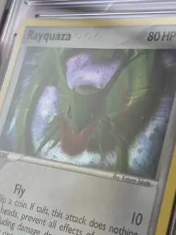 CGC 9 Rayquaza 2006 POP Series 1 3/17 Holo SWIRL Pokemon Card - Image 3