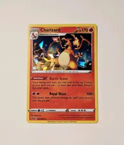 Pokemon Charizard 25/185 Cracked Ice Holo Rare Deck Exclusives LP - Image 1