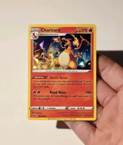 Pokemon Charizard 25/185 Cracked Ice Holo Rare Deck Exclusives LP - Image 3