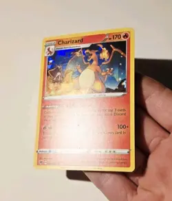 Pokemon Charizard 25/185 Cracked Ice Holo Rare Deck Exclusives LP - Image 5