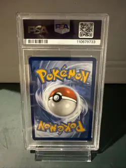 Pokemon TCG Castform Sunny Form Illustration Surging Sparks 195/191 PSA 9 - Image 2