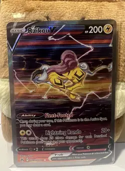Pokemon TCG Raikou v Crown Zenith: Galarian Gallery Holo Ultra Rare - Image 1