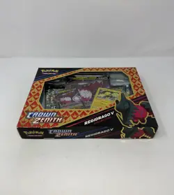 Pokemon TCG Sword & Shield Crown Zenith Regidrago V Collection Sealed Box - Image 5