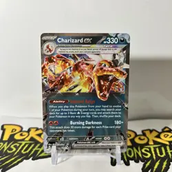 Charizard ex 054/091 - Double Rare SV: Paldean Fates Pokemon TCG - NM - Image 1