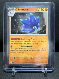 Glimmora 126/193 Cosmos Holo Rare Promo Pokemon 2023 Paldea Evolved NM - Image 1