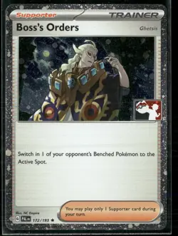 Pokemon - Boss's Orders 172/193 Cosmos Holo Prize Pack Series NM - Image 1