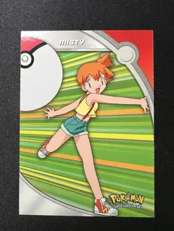 Misty #HV7 2000 Topps Pokemon TV Animation Series 3 Heroes & Villains Vintage - Image 1