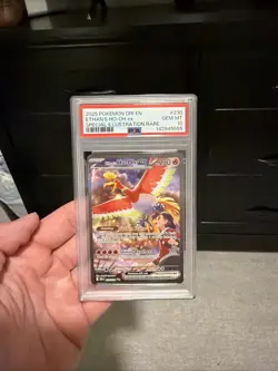 Pokemon TCG Ethan's Ho-Oh EX Sir 230/182 Destined Rivals PSA 10 - Image 1