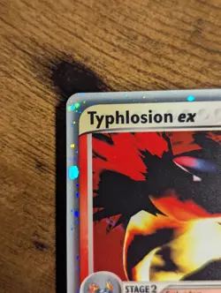 Pokemon 2003 WOTC 🔥 Typhlosion ex 99/100 Sandstorm Holo 📛 NM - LP ✨ E-Reader - Image 3