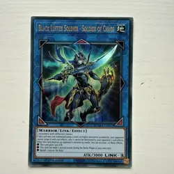 Black Luster Soldier - Soldier of Chaos 1st Ed Ultra Rare MAMA-EN073 Yu-Gi-Oh! - Image 1