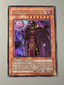 Dark Eradicator Warlock 1st Edition Ultra Rare SD6-EN001 Yu-Gi-Oh! - Image 1