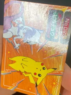 JAPANESE POKEMON PIKACHU VS MEWTWO No.025 TOPSUN - EXC - Image 2