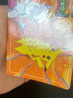 JAPANESE POKEMON PIKACHU VS MEWTWO No.025 TOPSUN - EXC - Image 3