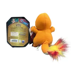 Pokemon TCG Dragonite Dragons Tin NEW/SEALED With Charmander Plush 7” New 820650102851 - Image 2