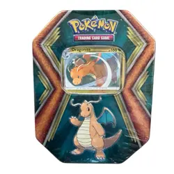 Pokemon TCG Dragonite Dragons Tin NEW/SEALED With Charmander Plush 7” New 820650102851 - Image 4