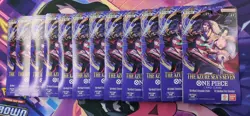 One Piece OP-14 THE AZURE SEA’S SEVEN Sleeved Blister Booster Packs Sealed 12x - Image 2
