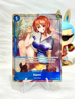 Nami Alt Art OP09-050 Rare One Piece TCG Emperors In The New World English - Image 1