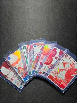 One Piece OP13 3rd Anniversary Treasure Pack Promo Card Set Of 7 - English - Image 3