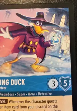 Darkwing Duck - Dashing Gadgeteer 150/204 Super Rare Winterspell Disney Lorcana - Image 3