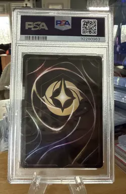 2023 DISNEY LORCANA EN 1-THE FIRST CHAPTER FOIL #23 STITCH - ROCK STAR PSA 10 - Image 2