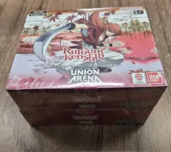 x2 ENGLISH Union Arena UE11BT Rurouni Kenshin Booster Box FACTORY SEALED! NEW - Image 1