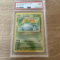 PSA 9 Venusaur 003/034 Classic Collection English Holo Graded Pokemon Card - Image 1